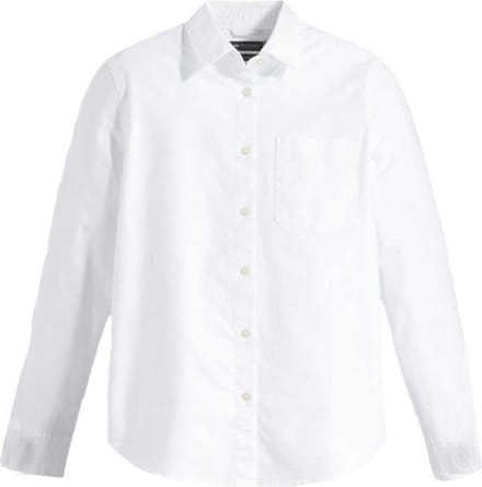 Dockers Original Overhemd Met Lange Mouwen Wit S Vrouw