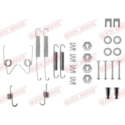 Toebehorenset, remschoenen QUICK BRAKE 105-0614