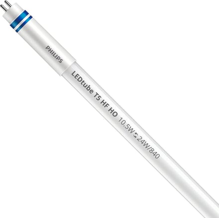 Philips - LED Buis T5 MASTER Instantfit (HF) High Output 10.5W 1600Lm - 4000k 840 Koel Wit | 55cm - Dimbaar - Vervangt 24W