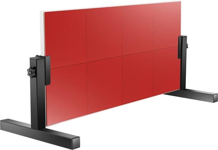 Tafeltennis Trainer - Rebound Board - Individuele Training - Compact Ontwerp - 66 x 40 x 33 cm - Rood