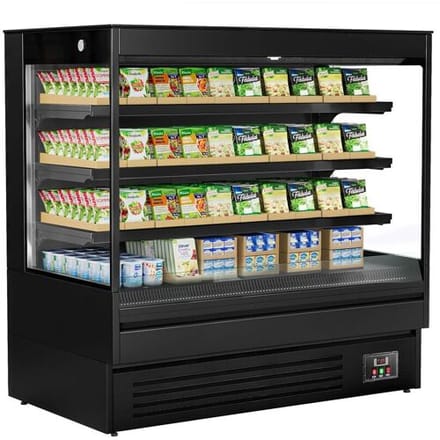 GGM Gastro Wandkühlregal - 1500mm - 493 Liter - mit 3 Ablagen