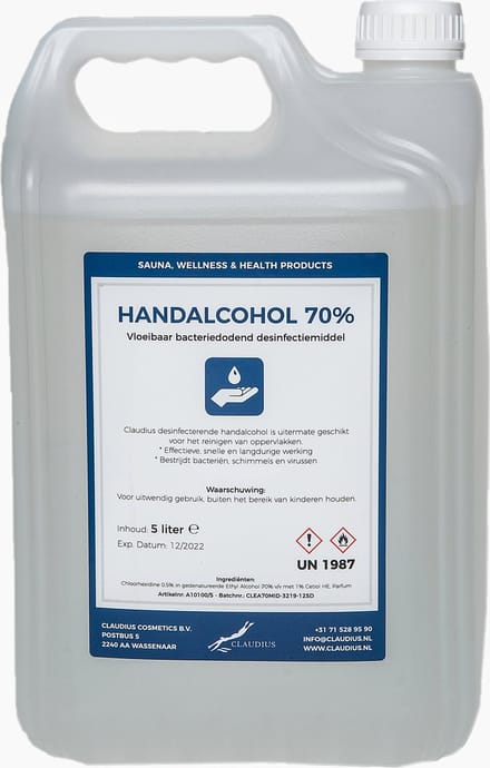 Handalcohol spray 70% - 5 liter