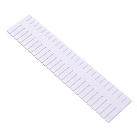 4 STUKS Ladeverdeler Organizer Plastic Lade Opbergvak Thuis Verstelbaar Schotwit Lang wit