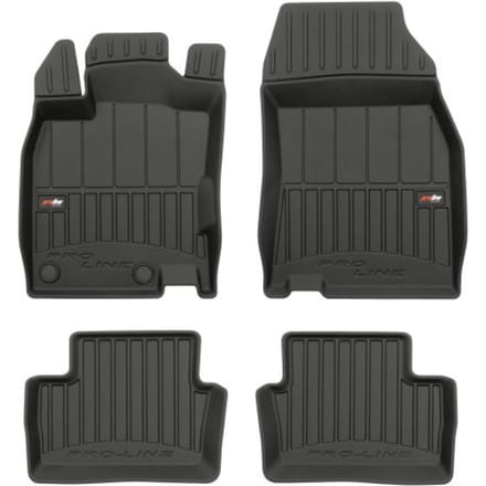 Frogum Proline - Automatten - Renault Kadjar vanaf 2015 - 3D Kofferbaklook - Hoge Rand - Antislip