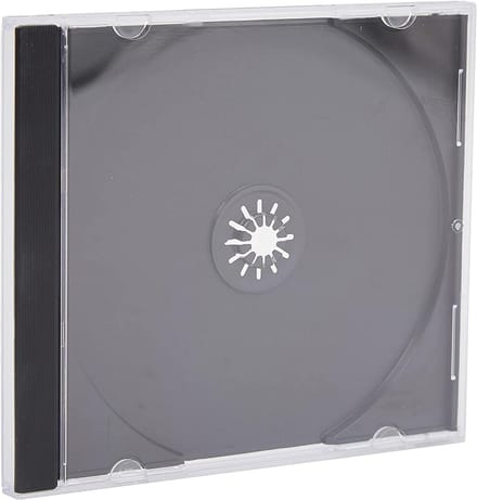 25 Stuks Zwarte Single CD Jewel Cases - Standaard CD Hoesjes