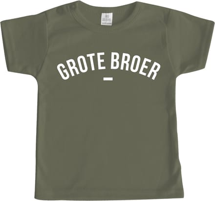 Strijkapplicatie _ Grote Broer wit