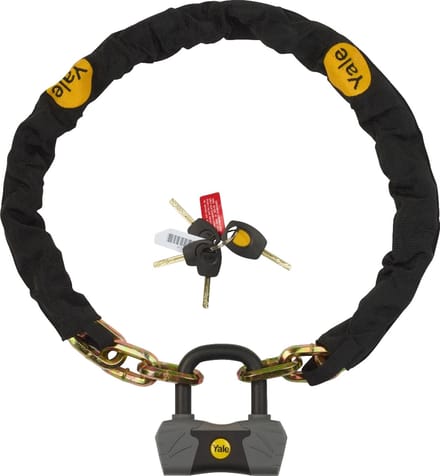 Yale - Kettingslot - 1100 mm - Maximum Protection - Voor Fiets
