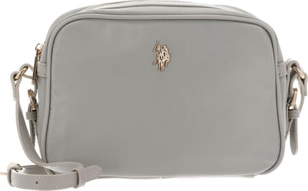 U.S. POLO ASSN. Schoudertas Houston Crossbody Bag Light Grey Lichtgrijs