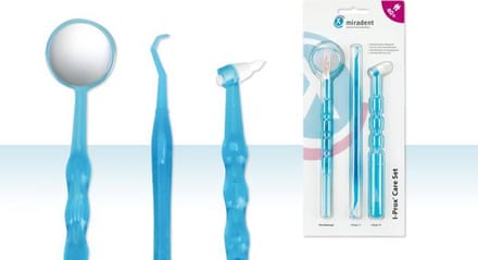 Miradent I-Prox Care Set - tandhaakje en spiegel - 3 stuks