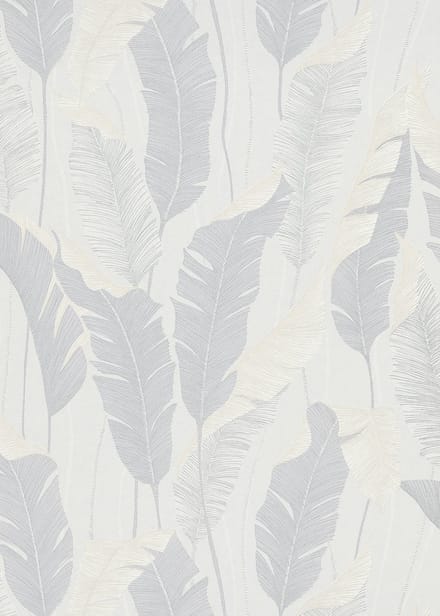 Erismann Vinylbehang 10344-31 - 4 Earth - Botanisch Wit - 53cm x 10.05m