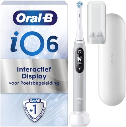 Oral-B iO 6N - Elektrische Tandenborstel - Grijs