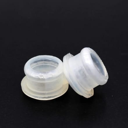 2 stuks Versnellingsbak Schakelhendel Bus Kit voor Volkswagen Bora,, Golf MK4, Jetta MK2 - Duurzame Rubberen Huls & Pad Set 2pc white