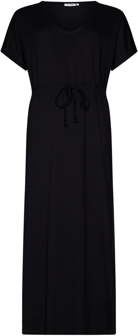 Pastunette Jurk Beach Day - Viscose - Zwart - Lang - Maat 40