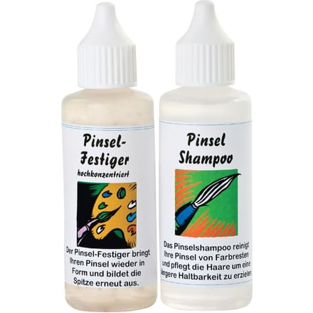 Penseelshampoo en verstevigingsmiddel, 50 ml per stuk