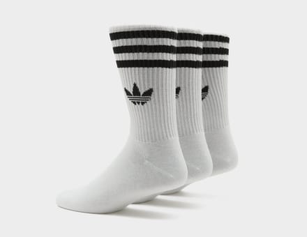 Adidas Mid Cut Crew 3 Pack Sokken Unisex - Wit - Maat 37-39