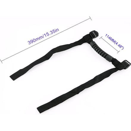 4 STUKS Handgrepen voor Jeep Wrangler van 1995 tot 2018 Auto-accessoires zwart