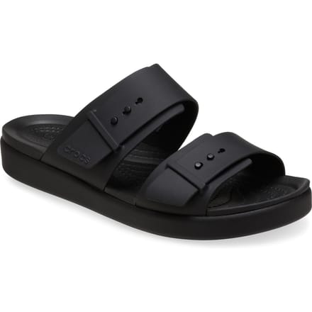 Crocs Brooklyn Buckle Dames Zwarte Sandalen