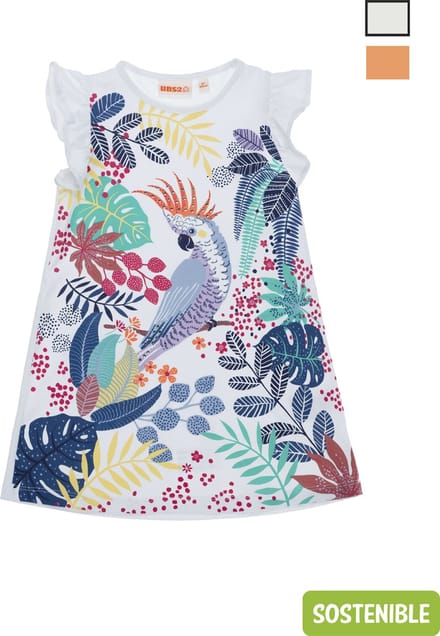 Mooi jurkje met zomerse print