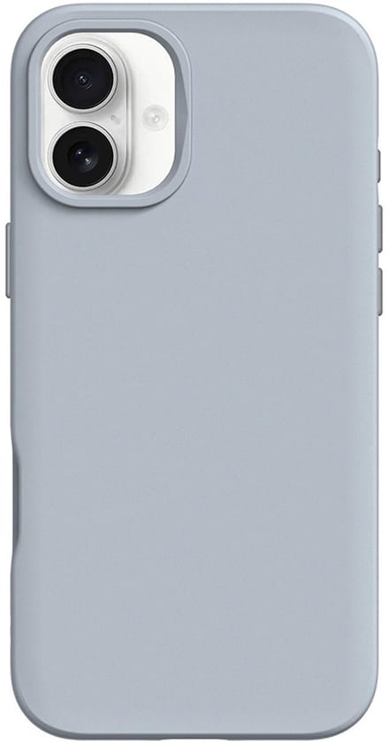 Rhinoshield, Hoesje Geschikt voor Apple iPhone 16 Plus Model SolidX compatibel met Draadloos Opladen, Grijs