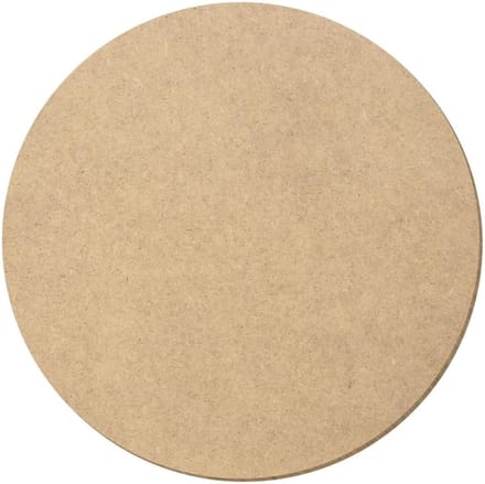 MDF houten schijf cirkels 3-50cm - onbehandelde knutselschijven, gelaserd