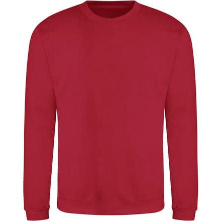 Just Hoods - AWDis Sweat - Fire Red maat M