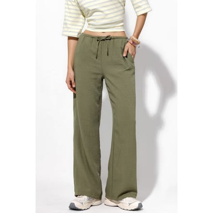 Dames Rechte Woven Broek