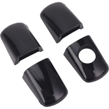 4 Stuks Deurklink Eindkap Nauwkeurige Pasvorm Eenvoudige Installatie 9101JS Vervanging voor 207 308 2008 Partner black