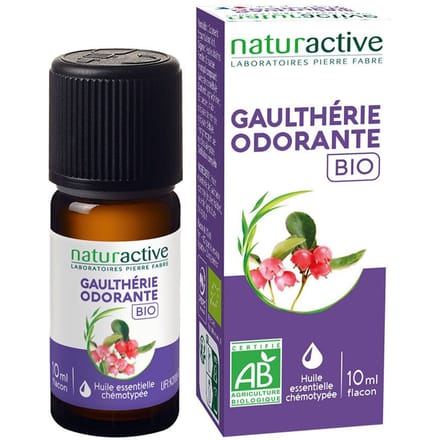 Naturactive Etherische Olie van Wintergroen (Gaultheria Fragrantissima Wall.) Biologisch 10 ml
