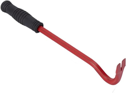 Wrik Bar - Koevoet Staal - Klus Klussen - Y-Head Ontwerp - 30 cm - Rood