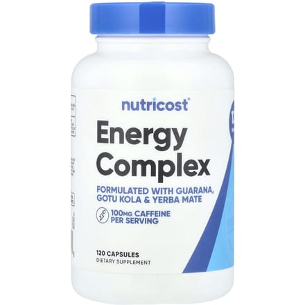 Nutricost, Energy Complex, 120 Complex