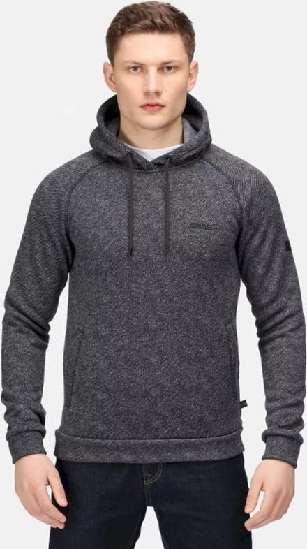 Regatta Heren Kassian Hoodie AshStripeMrl Maat M