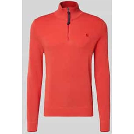 Gebreide pullover met schipperskraag