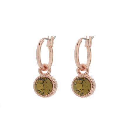 BIBA 8923 Oorhangers rosé Khaki