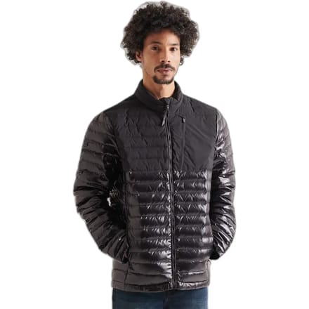 Superdry Studios Contrast Core Down Jas Zwart M Man