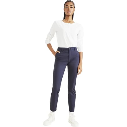 Dockers Weekend Skinny Chino Broek Blauw 29 / Extra Long Vrouw