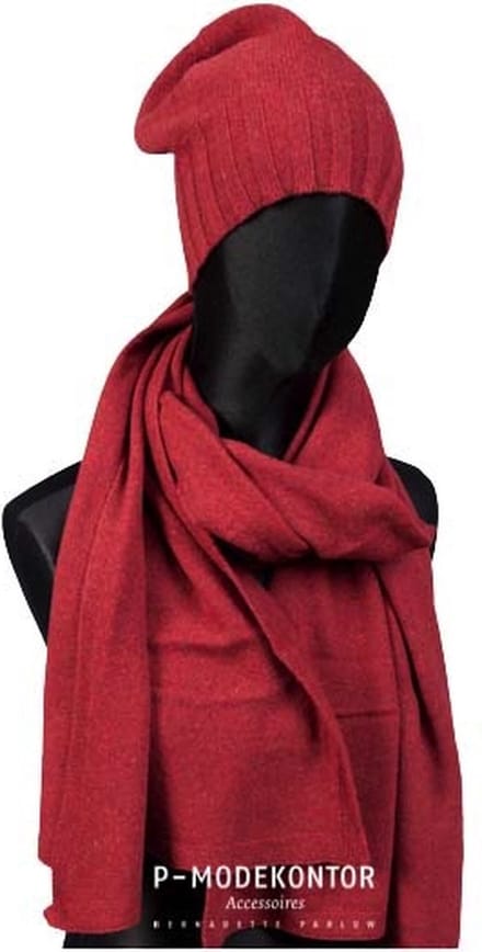 Effen Sjaal Winter Sjaal Dames Sjaal Bordeaux