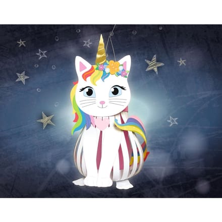 Lantaarnknutselkit "Kittycorn"