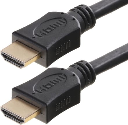 Anschlusskabel, HDMI Stecker/Stecker, FULL HD, BASIC, 7,5m, schwarz