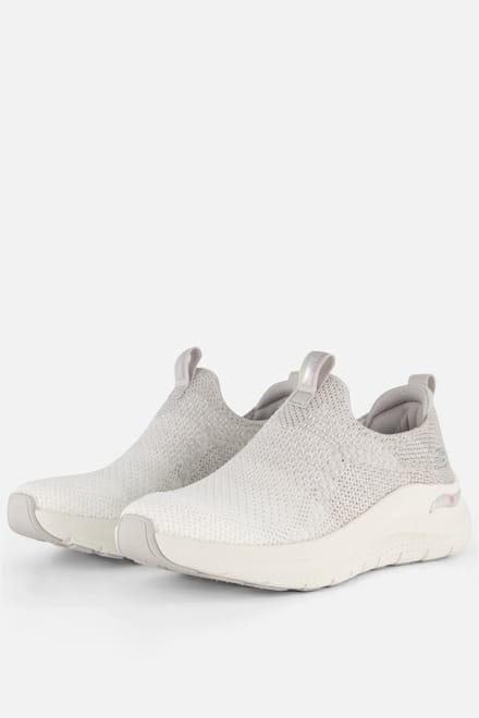 Skechers Slip-in Arch Fit Instappers wit - Dames - Maat 37