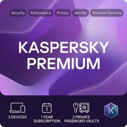 Kaspersky Premium voor 3 apparaten | Opvolger van Kaspersky Total Security