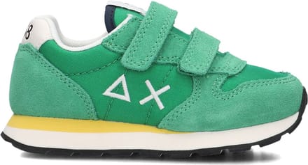 Sun68 Boys Tom Solid Sneakers - Jongens - Groen - Maat 29
