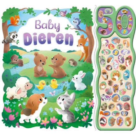 Babydieren - 50-Geluidenboek - James Phoenix
