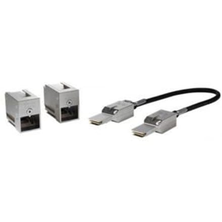Cisco C9200-STACK-KIT= Glasvezel kabel 0,5 m SFP Zwart, Grijs