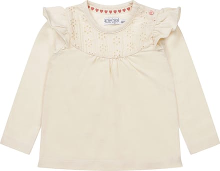 Dirkje R-CHERRY Meisjes T-shirt - Off white - Maat 62