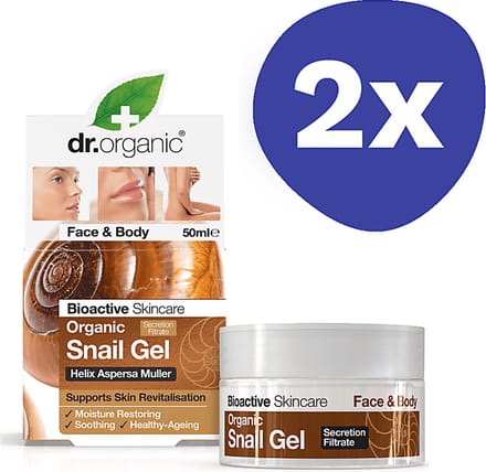 Dr Organic Slakken Gel (2x 50ml)