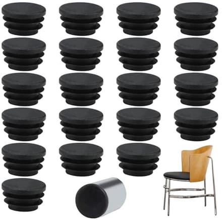 Solidchoice - Set van 20 Ronde Eindkappen voor Diverse Pijpen en Profielen