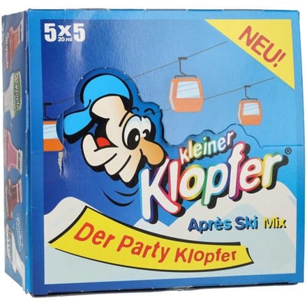 Kleiner Klopfer Après Ski Mix 16,4% Vol. 25x0,02l