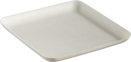 Bagastro Suikerriet Bord Vierkant 160 x 160mm - 40 stuks