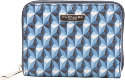 Flora & Co - geldbeugel - portemonnee - blauw