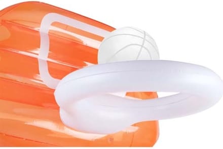 Sunnylife - Inflatable Games Basketbalset Mega Neon - Kunststof - Roze -